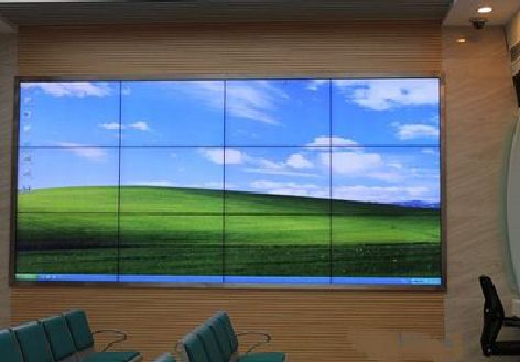 白水液晶拼接屏的另类用法。